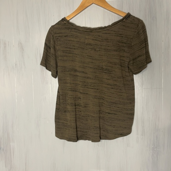 Anthropologie Pure + Good Moss Space Dyed‎ Top Shirt Size XS - Picture 4 of 6